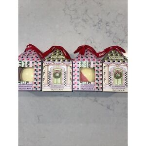 4 Cath Kidston RED BERRY & CEDAR - 4x Gift‎ Set LG Bath Bombs CHRISTMAS New